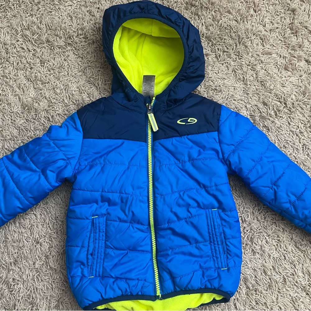 Toddler boys puffer jacket size 3T